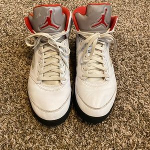Jordan 5 Fire Red 2013 Size 12